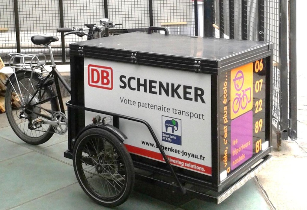 Triporteur DB Schenker