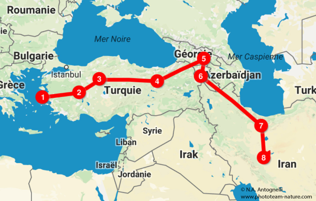 route de la soie turquie