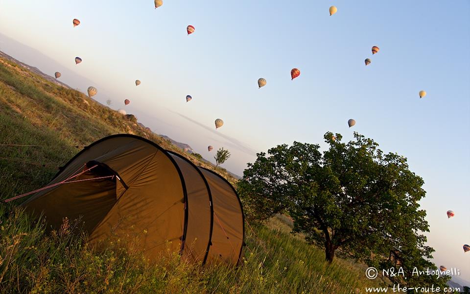 Bivouac en Turquie