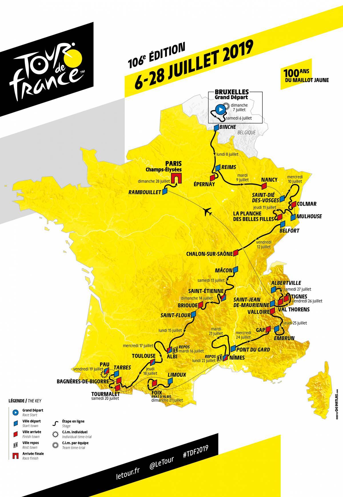 Etape Du 21 Juillet 2022 Tour De France Tour De France Map 2022 - World Map