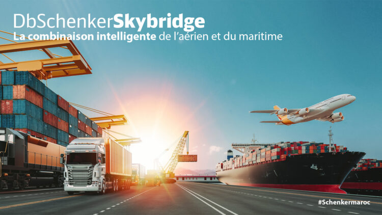 dbschenkerskybridge, la combinaison entre transport aérien et maritime